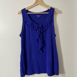 Ruffle tank top
